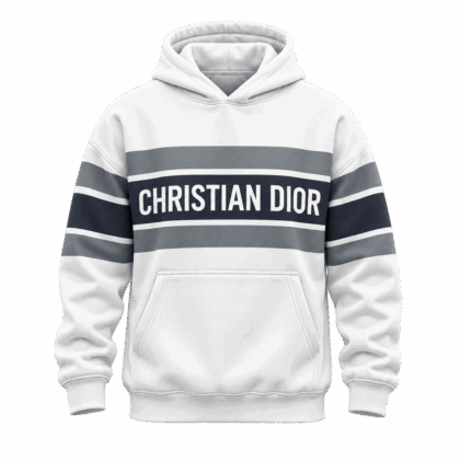 Dior | Logo Stripe Panel Hoodie Christmas 2026 Edition