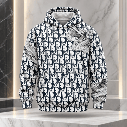 Dior | Monogram Graffiti Collage Hoodie Christmas 2026 Edition