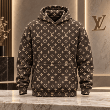 Louis Vuitton | Classic Monogram Print Hoodie Black Friday 2026 Collection