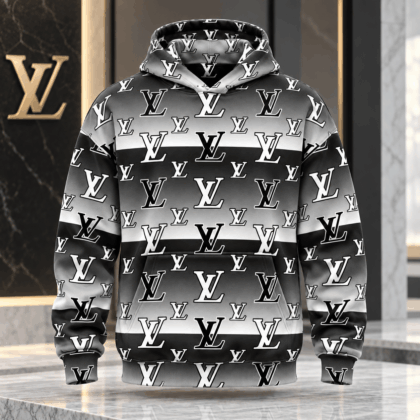 Louis Vuitton | Oversized Monogram Gradient Stripes Hoodie Black Friday 2026 Collection