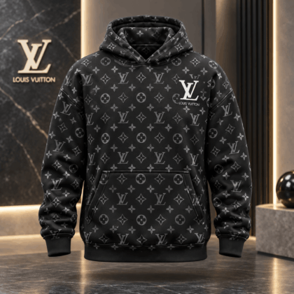 Louis Vuitton | Tonal Shadow Monogram Hoodie Year-End 2026 Collection