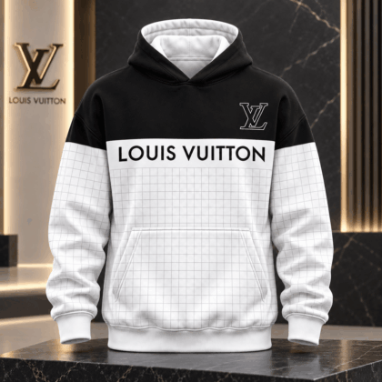 Louis Vuitton | Grid Colorblock Logo Hoodie Year-End 2026 Collection