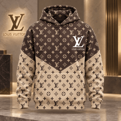 Louis Vuitton | Monogram Chevron Colorblock Hoodie Year-End 2026 Collection
