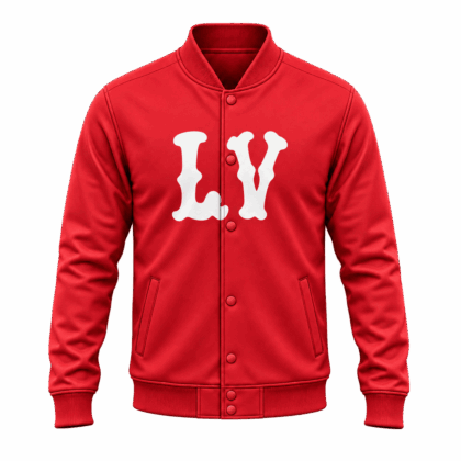 Louis Vuitton | Oversized Initial Graphic Baseball Jacket Christmas 2026 Collection