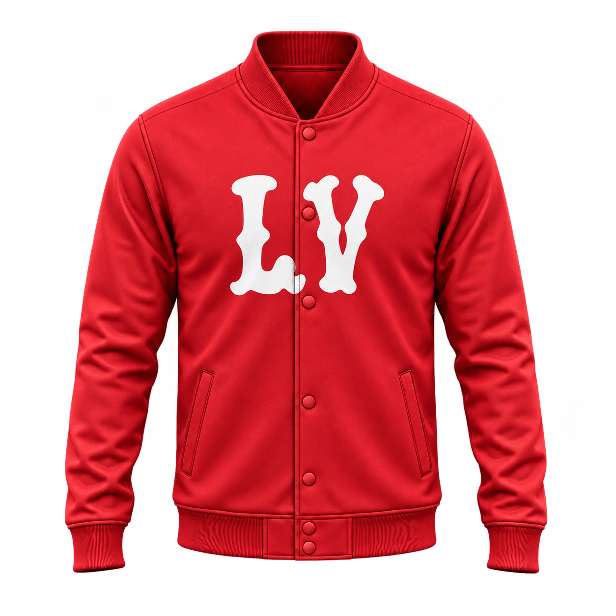 Louis Vuitton | Oversized Initial Graphic Baseball Jacket Christmas 2026 Collection