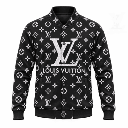 Louis Vuitton | Oversized Monogram Print Baseball Jacket Christmas 2026 Collection