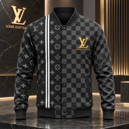 Louis Vuitton | Split Monogram Checkered Baseball Jacket Christmas 2026 Collection