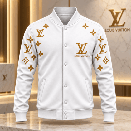 Louis Vuitton | Golden Monogram Scatter Baseball Jacket Thanksgiving 2026 Collection
