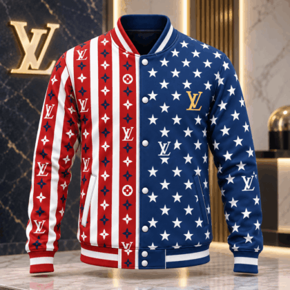 Louis Vuitton | Monogram Stars And Stripes Baseball Jacket Thanksgiving 2026 Collection