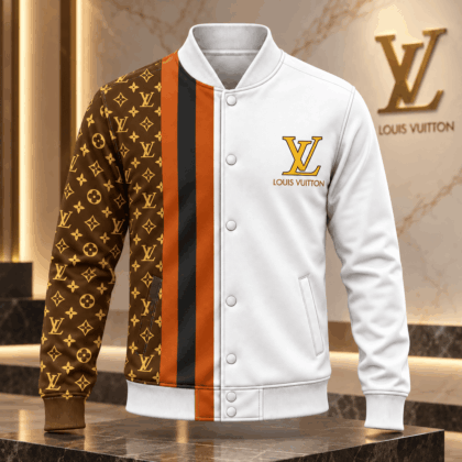 Louis Vuitton | Monogram Racing Stripe Baseball Jacket Thanksgiving 2026 Collection