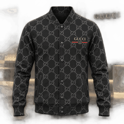 Gucci | Diamond Monogram Print Baseball Jacket Fall 2026 Drop