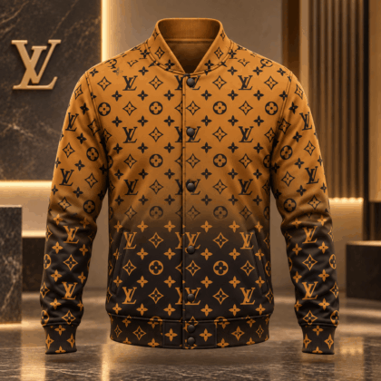 Louis Vuitton | Ombré Monogram Print Baseball Jacket Black Friday 2026 Collection