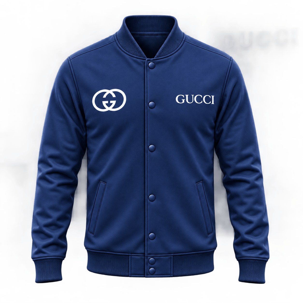 Gucci | Dual Chest Logo Print Baseball Jacket Winter 2026 Drop