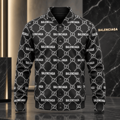 Gucci | Interlocking Monogram Lattice Baseball Jacket Winter 2026 Drop