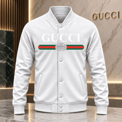 Gucci | Heritage Web Stripe Baseball Jacket Winter 2026 Drop