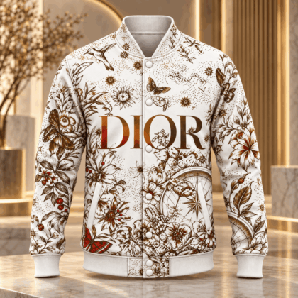 Dior | Celestial Botanical Toile Baseball Jacket Fall 2026 Edition
