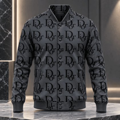 Dior | Oversized Oblique Monogram Baseball Jacket Fall 2026 Edition
