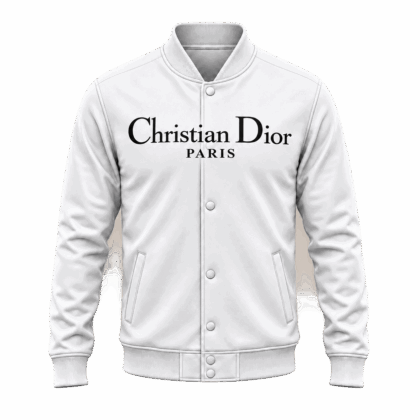 Dior | Paris Wordmark Print Baseball Jacket Fall 2026 Edition