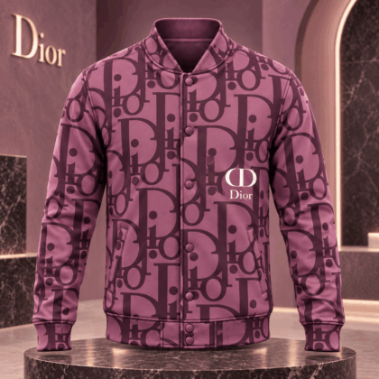 Dior | Oversized Oblique Monogram Baseball Jacket Winter 2026 Edition