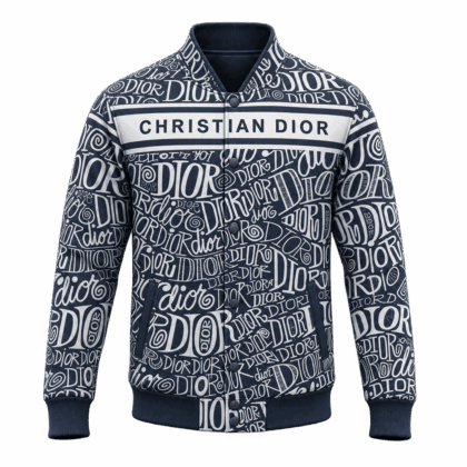 Dior | Mixed Typography Monogram Baseball Jacket Winter 2026 Edition