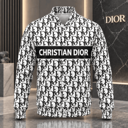 Dior | Oblique Monogram Stripe Baseball Jacket Holiday 2026 Edition