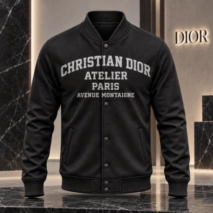 Dior | Collegiate Atelier Lettering Baseball Jacket Holiday 2026 Edition
