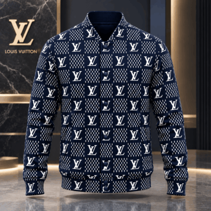 Louis Vuitton | Monogram Dotted Grid Baseball Jacket Black Friday 2026 Collection