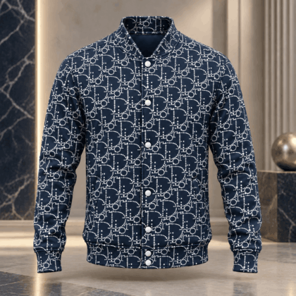 Dior | Pearl Dot Monogram Baseball Jacket Christmas 2026 Edition