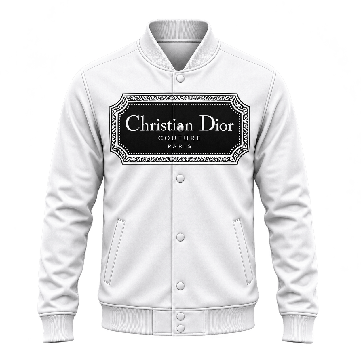 Dior | Ornate Logo Plaque Baseball Jacket Christmas 2026 Edition