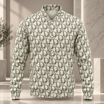 Dior | Oblique Monogram Print Baseball Jacket Christmas 2026 Edition