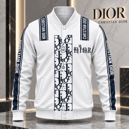 Dior | Monogram Racing Stripe Baseball Jacket Christmas 2026 Edition