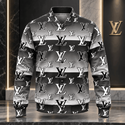 Louis Vuitton | Gradient Stripe Monogram Baseball Jacket Black Friday 2026 Collection