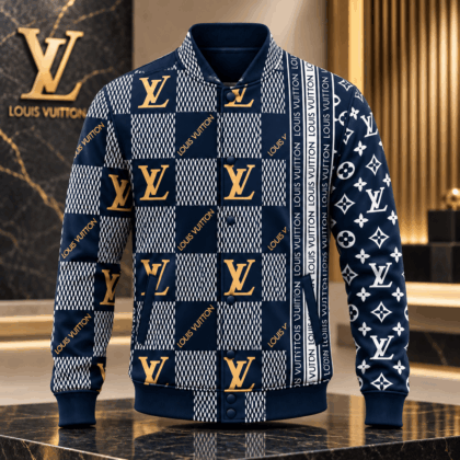 Louis Vuitton | Mixed Monogram Checkerboard Baseball Jacket Black Friday 2026 Collection