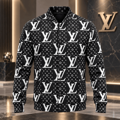 Louis Vuitton | Oversized Monogram Print Baseball Jacket Black Friday 2026 Collection