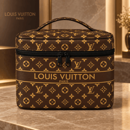 Louis Vuitton | Classic Brown Monogram Cosmetic Bag Fall 2026 Collection