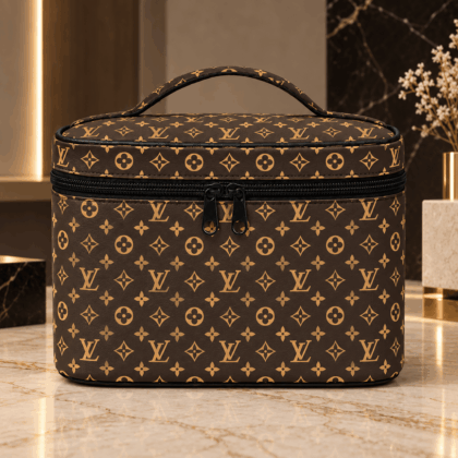 Louis Vuitton | Classic Brown Monogram Cosmetic Bag Fall 2026 Collection