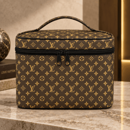 Louis Vuitton | Classic Brown Monogram Cosmetic Bag Fall 2026 Collection