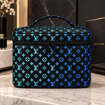 Louis Vuitton | Blue Gradient Monogram Cosmetic Bag Fall 2026 Collection