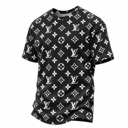 Louis Vuitton | Monochrome Monogram Print T-Shirt Fall 2026 Collection