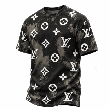 Louis Vuitton | Distressed Monogram Print T-Shirt Winter 2026 Collection