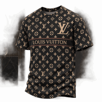Louis Vuitton | Monogram Stripe Print T-Shirt Fall 2026 Collection