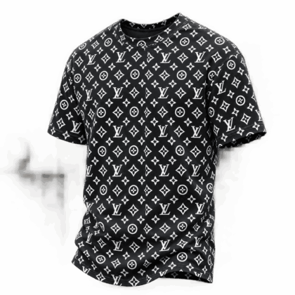 Louis Vuitton | Monochrome Monogram Print T-Shirt Fall 2026 Collection