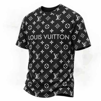 Louis Vuitton | Monochrome Monogram Print T-Shirt Winter 2026 Collection