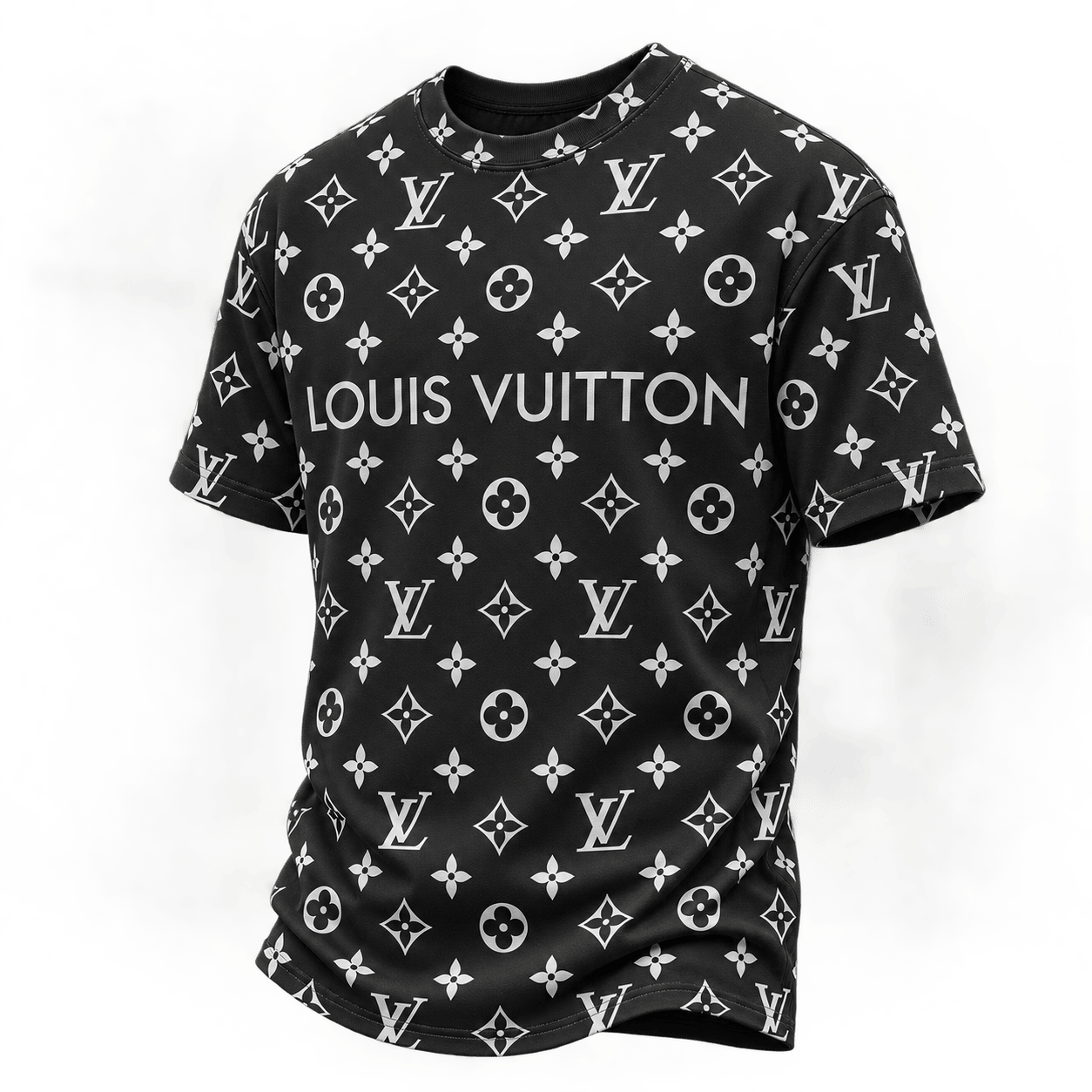 Louis Vuitton | Monochrome Monogram Print T-Shirt Winter 2026 Collection