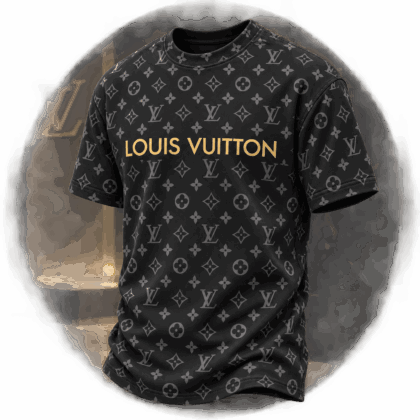 Louis Vuitton | Shadow Monogram Logo Print T-Shirt Fall 2026 Collection