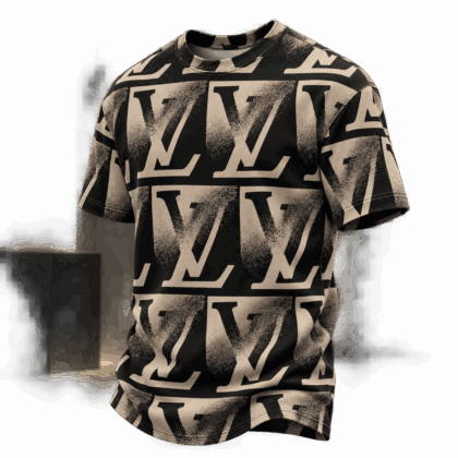 Louis Vuitton | Distressed Oversized Monogram T-Shirt Fall 2026 Collection