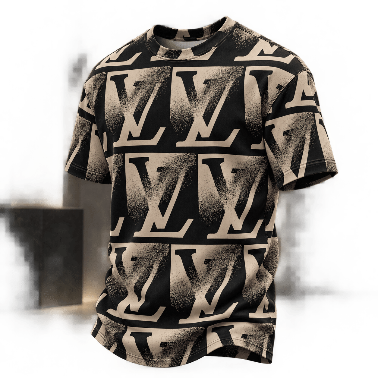 Louis Vuitton | Distressed Oversized Monogram T-Shirt Fall 2026 Collection