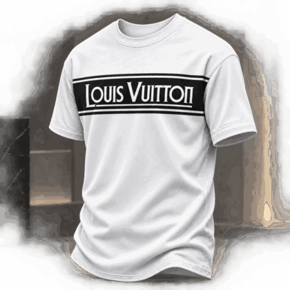 Louis Vuitton | Contrast Logo Stripe T-Shirt Fall 2026 Collection