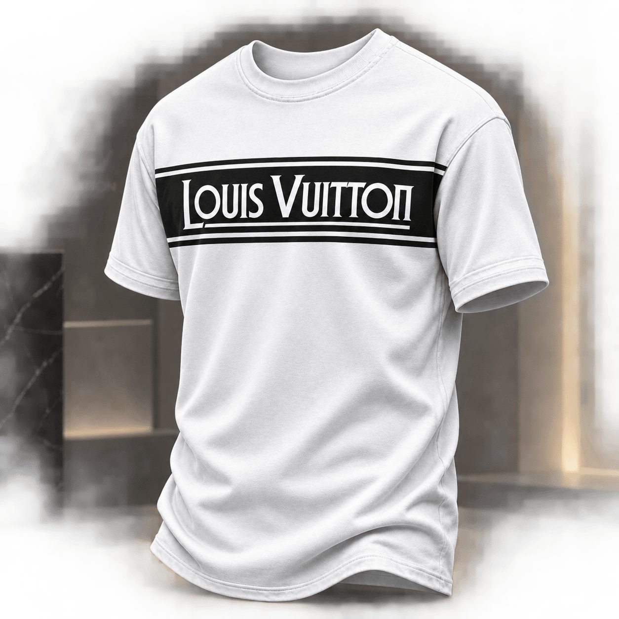 Louis Vuitton | Contrast Logo Stripe T-Shirt Fall 2026 Collection