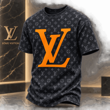 Louis Vuitton | Orange Logo Monogram T-Shirt Fall 2026 Collection